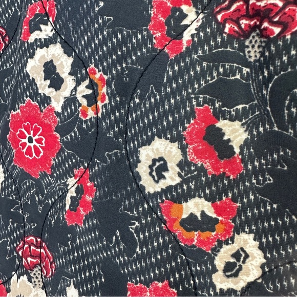 Club Monaco Floral Pattern Jacket - Black, Red, White Men’s Large - Picture 7 of 13